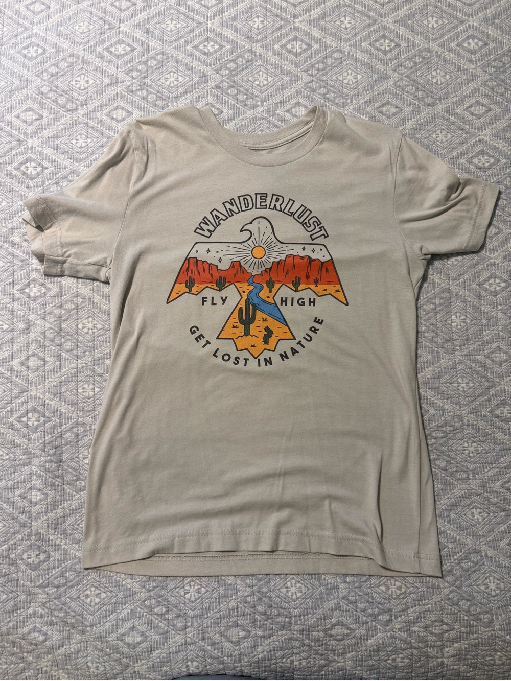 Wanderlust graphic tee